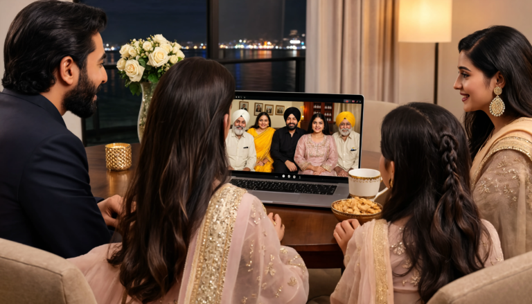 NRI Punjabi matchmaking between Auckland and Punjab families